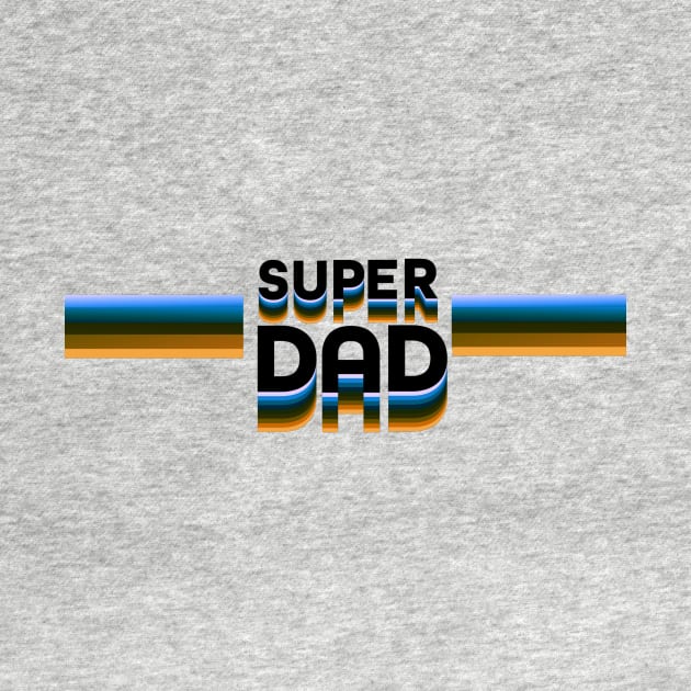 Super Dad Retro Style by AlondraHanley